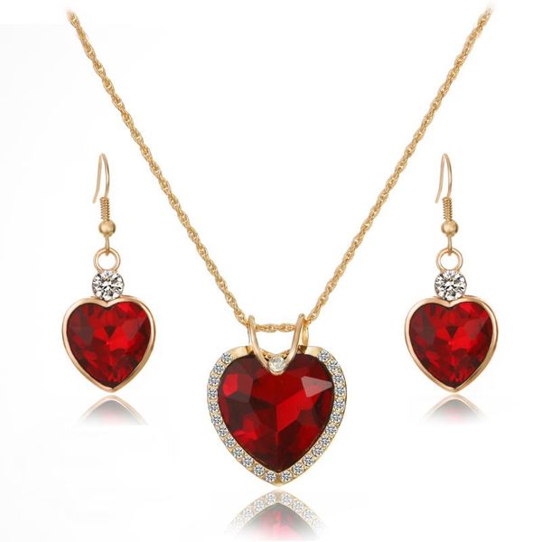 bride wedding jewelry luxury austrian crystal heart pendants necklace & earrings set mariage dubai sets for women 2021, Silver
bride wedding jewelry luxury austrian crystal heart pendants necklace & earrings set mariage dubai sets for women 2021, Silver