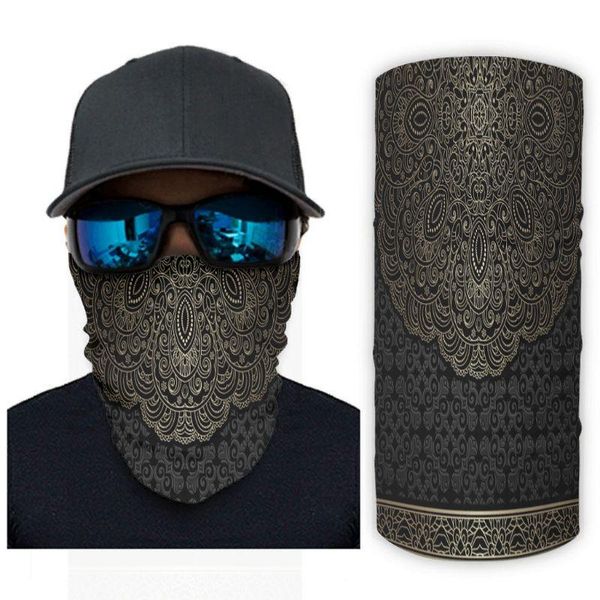 flower mandela golden 12 in 1 seamless bandanas sunscreen breathable bandana for music festivals/raves/riding/outdoors r58b cycling caps & m, Black
flower mandela golden 12 in 1 seamless bandanas sunscreen breathable bandana for music festivals/raves/riding/outdoors r58b cycling caps & m, Black