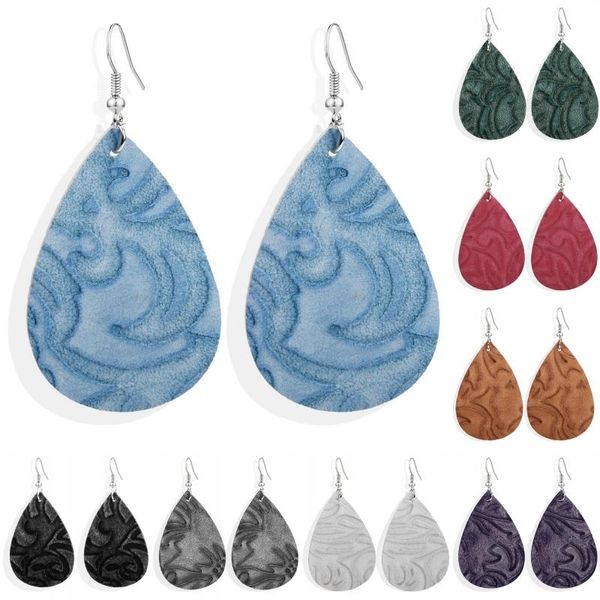 personality leather earrings for women charm jewelry bohemian pu earring lightweight teardrop fashion accessories, Silver
personality leather earrings for women charm jewelry bohemian pu earring lightweight teardrop fashion accessories, Silver