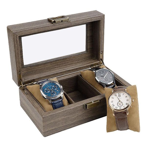 watch boxes & cases brown wood box organizer 3 grids vintage luxury storage men watches packaging case tree birthday gift, Black;blue
watch boxes & cases brown wood box organizer 3 grids vintage luxury storage men watches packaging case tree birthday gift, Black;blue