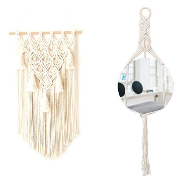 tapestries macrame woven wall hanging mirror b with handmade bohemian pure cotton tapestry
tapestries macrame woven wall hanging mirror b with handmade bohemian pure cotton tapestry
