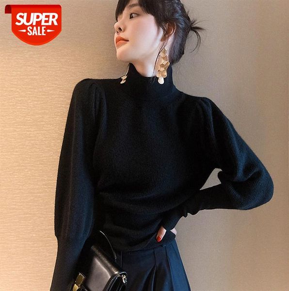 women's knitted wear black long-sleeved loose sweaters with western-style pullovers and high-neck warm bottoming shirts #w14a, Black;gray
women's knitted wear black long-sleeved loose sweaters with western-style pullovers and high-neck warm bottoming shirts #w14a, Black;gray