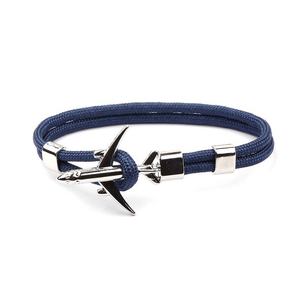 airplane-anchor charm men bracelets women airport fashion rope chain paracord aviation life jewelry pulseras hombres, Golden;silver
airplane-anchor charm men bracelets women airport fashion rope chain paracord aviation life jewelry pulseras hombres, Golden;silver