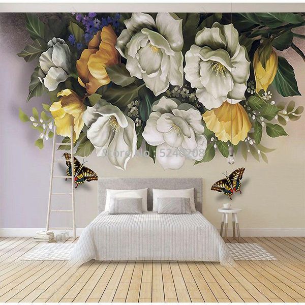 wallpapers custom 3d vintage rose flower butterfly background wallpaper living room tv sofa bedroom home decor waterproof wall stickers
wallpapers custom 3d vintage rose flower butterfly background wallpaper living room tv sofa bedroom home decor waterproof wall stickers