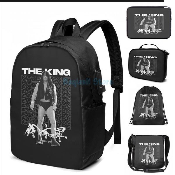 funny graphic print minoru suzuki - kaze ni nare usb charge backpack men school bags women bag travel laptop
funny graphic print minoru suzuki - kaze ni nare usb charge backpack men school bags women bag travel laptop