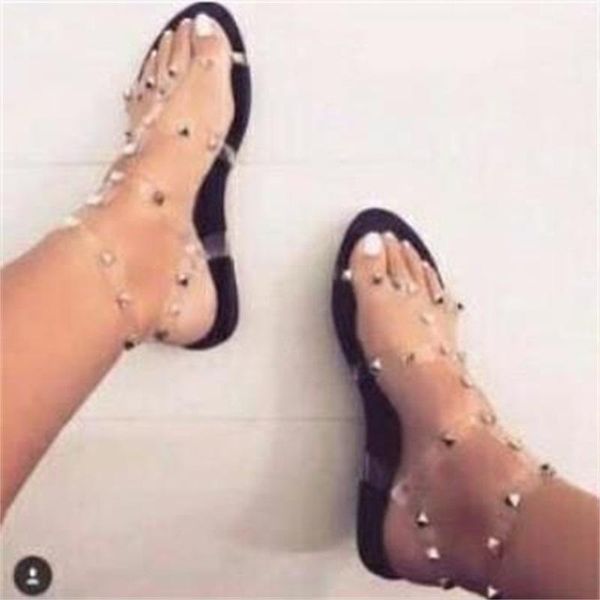 sandals women's flat bottom cross strap large 2021 foreign trade metal decorative european and american, Black
sandals women's flat bottom cross strap large 2021 foreign trade metal decorative european and american, Black