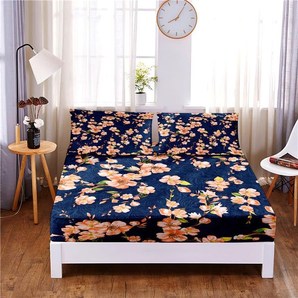sheets & sets romantic flower 3pc polyester solid fitted sheet mattress cover four corners with elastic band bed sheet(2 cases)
sheets & sets romantic flower 3pc polyester solid fitted sheet mattress cover four corners with elastic band bed sheet(2 cases)