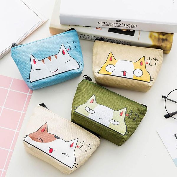1pc oxford cloth waterproof women wallets nice gift coin purses card holder key bag cute cat pattern storage bags
1pc oxford cloth waterproof women wallets nice gift coin purses card holder key bag cute cat pattern storage bags