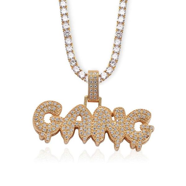 pendant necklaces hiphop jewelry micro pave cz zircon stone gang letters pendent iced out name charm gold brass necklace 2021, Silver
pendant necklaces hiphop jewelry micro pave cz zircon stone gang letters pendent iced out name charm gold brass necklace 2021, Silver