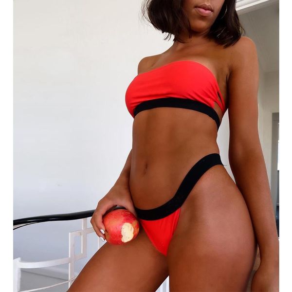 women's swimwear bikinis women 2021 mini strapless bikini green bathing suit red mujer beachwear swimsuit micro, White;black
women's swimwear bikinis women 2021 mini strapless bikini green bathing suit red mujer beachwear swimsuit micro, White;black