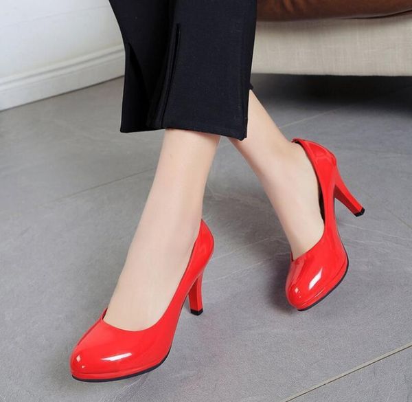 dress shoes 2021 women black work pumps fashion classic patent leather high heels women's sharp head paltform wedding plus size 34-42
dress shoes 2021 women black work pumps fashion classic patent leather high heels women's sharp head paltform wedding plus size 34-42