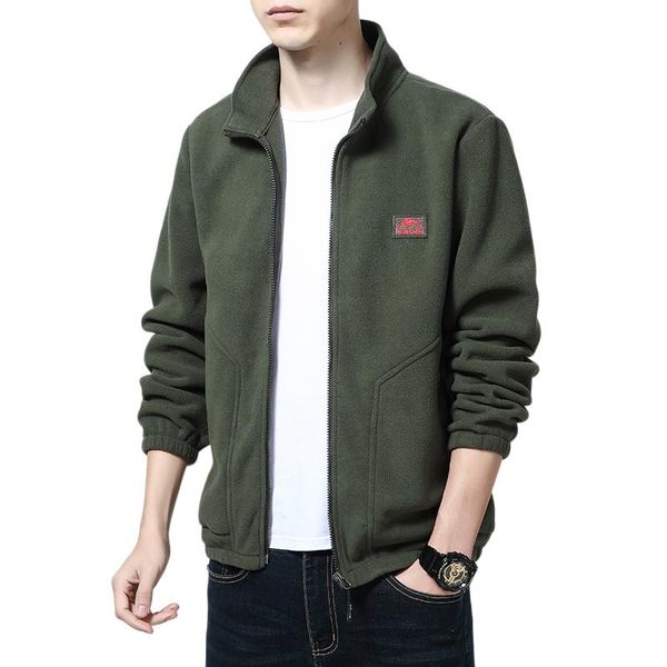 spring plus size men's polar fleece jacket army military outwear casual tactical coats jackets, Black;brown
spring plus size men's polar fleece jacket army military outwear casual tactical coats jackets, Black;brown