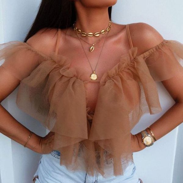 2011Yimunancy Mesh Bodysuit Women Perspective 2021 Spring Off Shoulder Skinny Bodysuit Ladies Ruffle Sexy Bodysuit Summer Overalls, Khaki
2011Yimunancy Mesh Bodysuit Women Perspective 2021 Spring Off Shoulder Skinny Bodysuit Ladies Ruffle Sexy Bodysuit Summer Overalls, Khaki