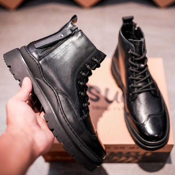 men's leather martin boots high casual work sho men's fashion british wind workers autumn and winter trend
men's leather martin boots high casual work sho men's fashion british wind workers autumn and winter trend