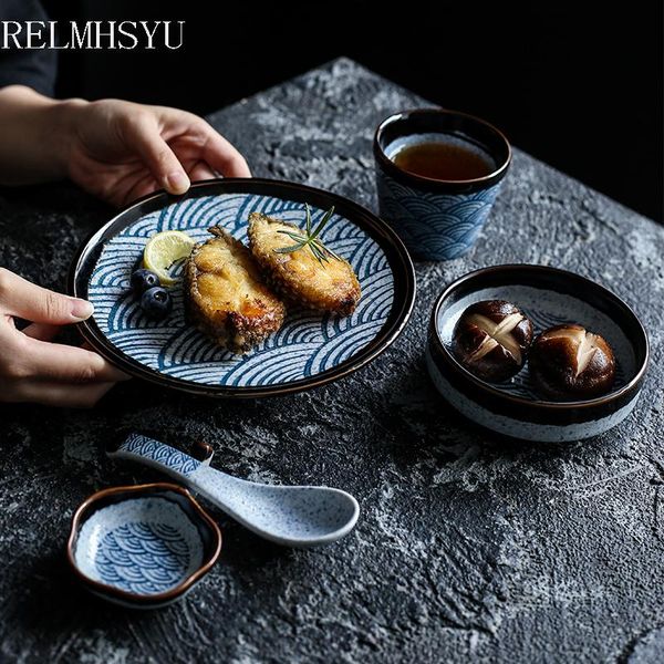 flatware sets relmhsyu japanese style ceramic 5pcs set soup spoon 4.5inch rice bowl round dish plate household tableware one person
flatware sets relmhsyu japanese style ceramic 5pcs set soup spoon 4.5inch rice bowl round dish plate household tableware one person