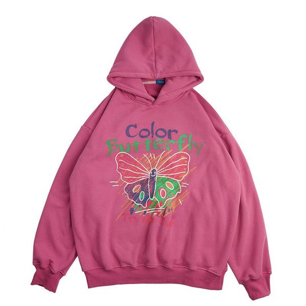 men's hoodies & sweatshirts men thick fleece hoodie high street butterfly print sweatshirt winter plus velvet fashion hooded cotton cou, Black
men's hoodies & sweatshirts men thick fleece hoodie high street butterfly print sweatshirt winter plus velvet fashion hooded cotton cou, Black