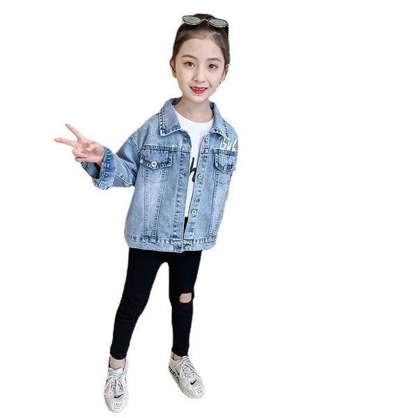jackets girls coats brand spring autumn kids girl denim jacket suits floral outfits fashion embroidery children clothing outerwear, Blue;gray
jackets girls coats brand spring autumn kids girl denim jacket suits floral outfits fashion embroidery children clothing outerwear, Blue;gray