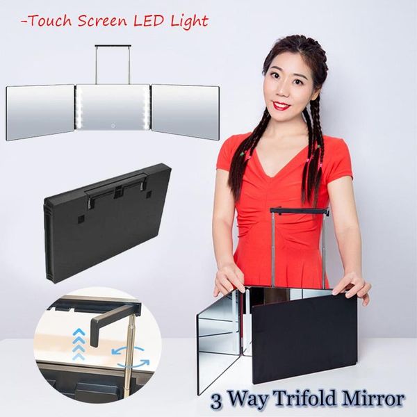 compact mirrors brackets self hair cutting diy haircut tool portable 3 way trifold mirror 360° barber touch screen led light
compact mirrors brackets self hair cutting diy haircut tool portable 3 way trifold mirror 360° barber touch screen led light