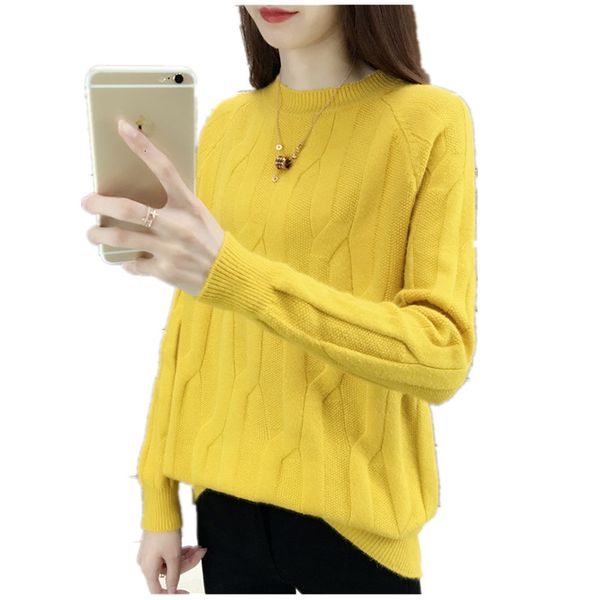 women's sweaters 2021 knitted sweater women pullovers korean long sleeve solid o-neck pull femme harajuku loose knitwear ladies cl, White;black
women's sweaters 2021 knitted sweater women pullovers korean long sleeve solid o-neck pull femme harajuku loose knitwear ladies cl, White;black