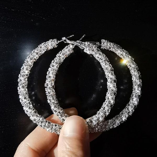 hoop & huggie blijery hyperbolic rhinestones twisted big earrings for women stunning crystal statement circle boucles d'oreilles, Golden;silver
hoop & huggie blijery hyperbolic rhinestones twisted big earrings for women stunning crystal statement circle boucles d'oreilles, Golden;silver