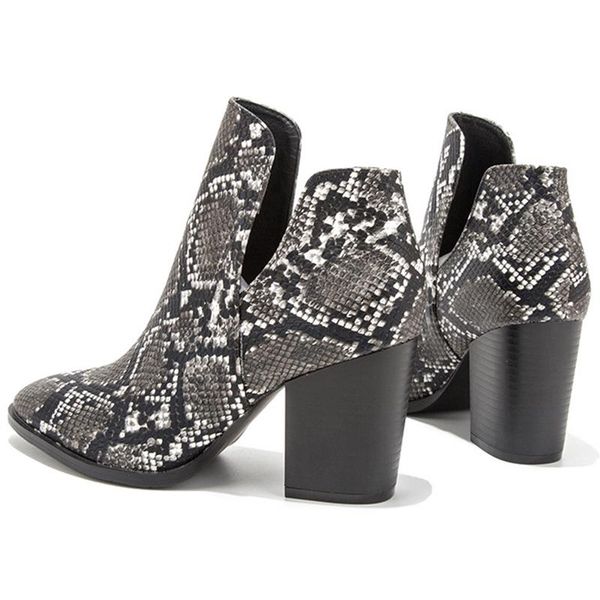 boots high heel print snakeskin pattern short women's shoes 41-43 thick women 2021 plus size, Black
boots high heel print snakeskin pattern short women's shoes 41-43 thick women 2021 plus size, Black