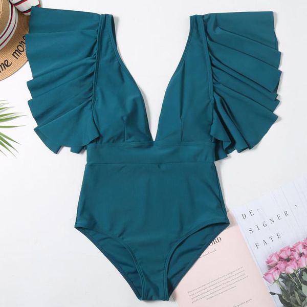 teal ruffle deep v neck one-piece swimsuit push up high cut women monokini 2021 girl beach bathing suit swimwear suits
teal ruffle deep v neck one-piece swimsuit push up high cut women monokini 2021 girl beach bathing suit swimwear suits