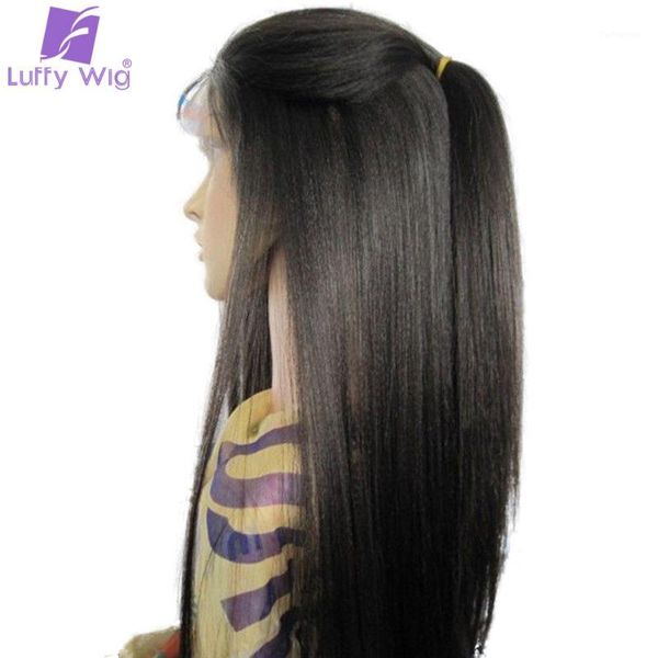 luffy pre plucked 5*4.5 inch silk base glueless full lace wigs for black women yaki straight brazilian non remy human hair1
luffy pre plucked 5*4.5 inch silk base glueless full lace wigs for black women yaki straight brazilian non remy human hair1