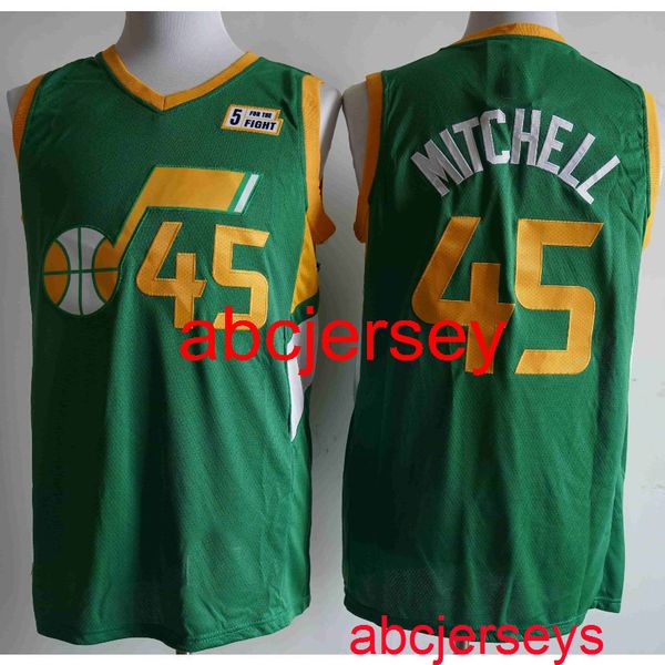 men's 45# mitchell 2021 new green bonus edition basketball jersey s,m,l,xl, vest, Black
men's 45# mitchell 2021 new green bonus edition basketball jersey s,m,l,xl, vest, Black