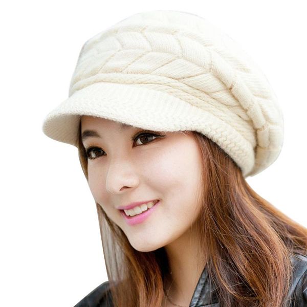 trend style knitted and velvet cap fashion women hat winter skullies beanies female hats fur #f outdoor, Black;white
trend style knitted and velvet cap fashion women hat winter skullies beanies female hats fur #f outdoor, Black;white