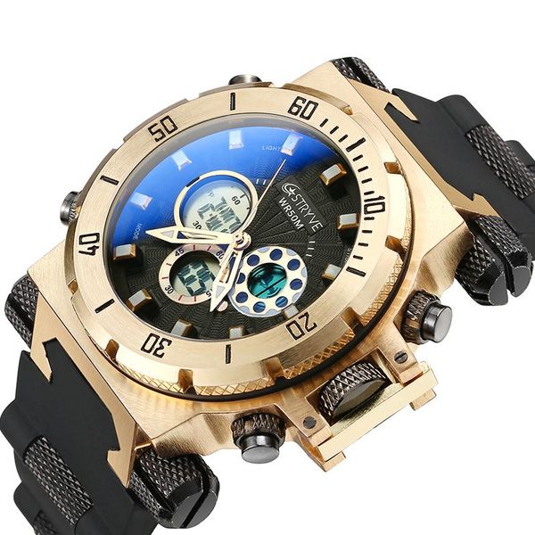 men's watches waterproof analog quartz men sport rubber band wrist watch relogio masculino s8015 wristwatches, Slivery;brown
men's watches waterproof analog quartz men sport rubber band wrist watch relogio masculino s8015 wristwatches, Slivery;brown