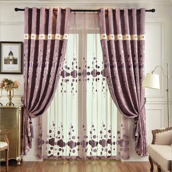 european style simple fashion embroidered curtains blackout for living room and bedroom curtain & drapes
european style simple fashion embroidered curtains blackout for living room and bedroom curtain & drapes