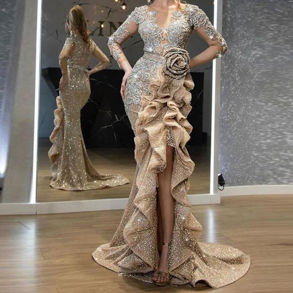 casual dresses women party sequins slim big flower pleated three quarters sleeve banquet lady mesh elegant dinner dress, Black;gray
casual dresses women party sequins slim big flower pleated three quarters sleeve banquet lady mesh elegant dinner dress, Black;gray