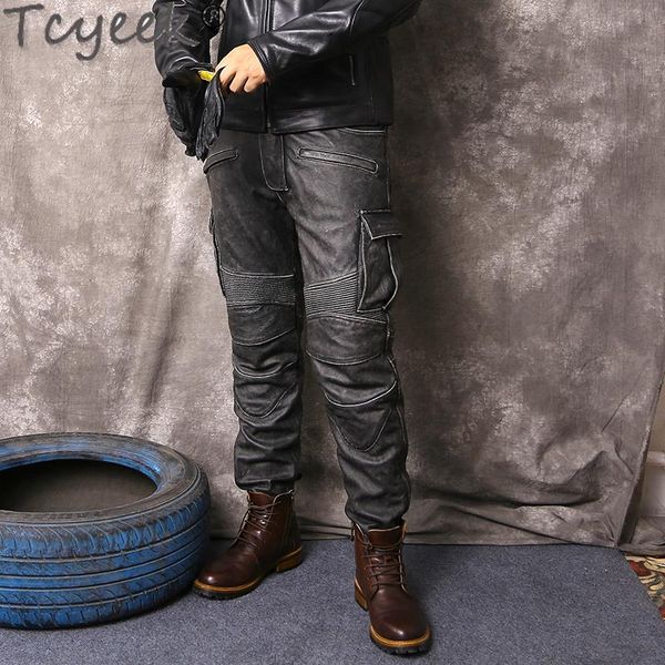 men's pants genuine 200% leather men cowhide mens trousers motorcycle plus size 66xl autumn winter pantalon cuir lw244, Black
men's pants genuine 200% leather men cowhide mens trousers motorcycle plus size 66xl autumn winter pantalon cuir lw244, Black