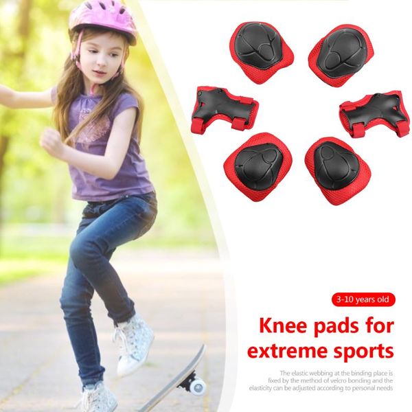 elbow & knee pads 6pcs/set kids safety protective guard for skating roller scooter patella protectors sports kneepads, Black;gray
elbow & knee pads 6pcs/set kids safety protective guard for skating roller scooter patella protectors sports kneepads, Black;gray