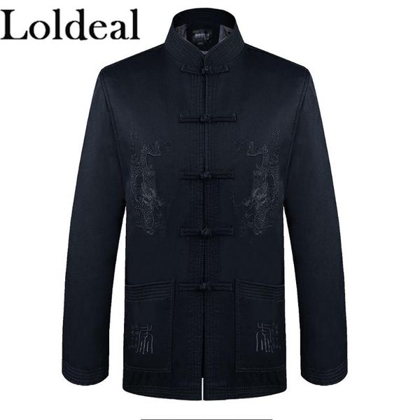 men's jackets loldeal chinese style long sleeve lightweight men stand collar cotton slim embroidery retro button casual, Black;brown
men's jackets loldeal chinese style long sleeve lightweight men stand collar cotton slim embroidery retro button casual, Black;brown