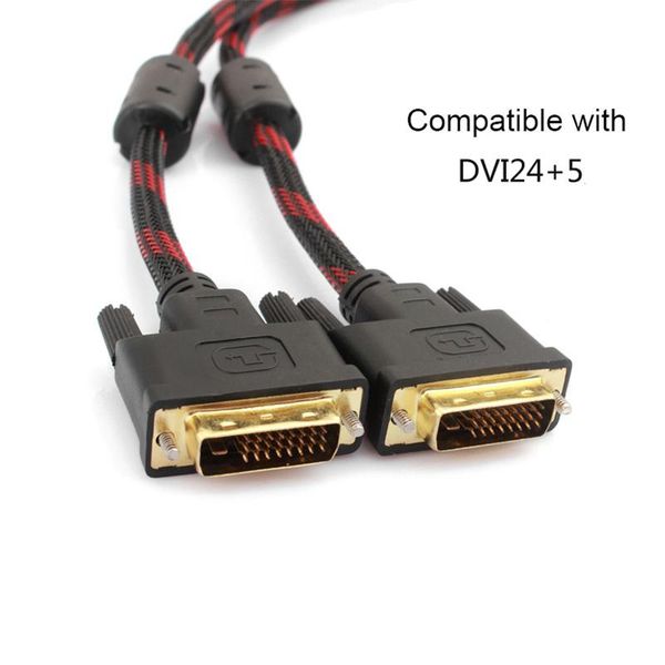 promotion 1.5m nylon braided dvi to cable gold plated dvi-d 24+1 male m/m connector for pc projector video cables & connectors
promotion 1.5m nylon braided dvi to cable gold plated dvi-d 24+1 male m/m connector for pc projector video cables & connectors