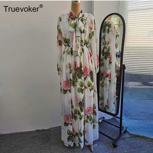 truevoker autumn runway fashion maxi robe women's long sleeves elegant rose floral print silk floor length dresses 210602, Black;gray
truevoker autumn runway fashion maxi robe women's long sleeves elegant rose floral print silk floor length dresses 210602, Black;gray