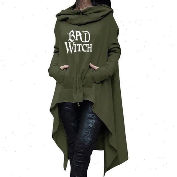 bad witch women hoodie letters print long irregular hoodies for sweatshirt femmes kawaii girls loose cotton clothings and, Black
bad witch women hoodie letters print long irregular hoodies for sweatshirt femmes kawaii girls loose cotton clothings and, Black