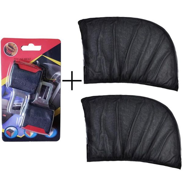 Safety Belts & Accessories 2 Pack Car Belt Extender Buckle Clip Plug + Pcs Side Window Sun Shade UV Protection Anti-mosquito Sunshade Mesh C
Safety Belts & Accessories 2 Pack Car Belt Extender Buckle Clip Plug + Pcs Side Window Sun Shade UV Protection Anti-mosquito Sunshade Mesh C