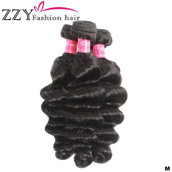 human hair bulks zzy fashion loose deep wave bundles 8-26inch peruvian weave 3 non-remy natural color, Black
human hair bulks zzy fashion loose deep wave bundles 8-26inch peruvian weave 3 non-remy natural color, Black
