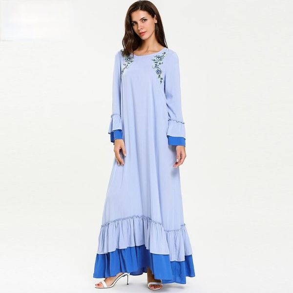 ethnic clothing 2021 muslim women's dress big size horn long sleeves clash color patchwork embroidered maternity skirt casual caftan, Red
ethnic clothing 2021 muslim women's dress big size horn long sleeves clash color patchwork embroidered maternity skirt casual caftan, Red