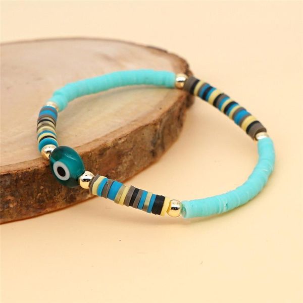 beaded, strands 2021 woman multicolor polymer clay shell lucky eye charm bracelet boho handmade jewelry female lover gifts, Black
beaded, strands 2021 woman multicolor polymer clay shell lucky eye charm bracelet boho handmade jewelry female lover gifts, Black