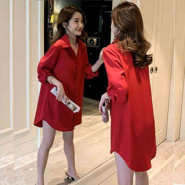 blouses and shirts long sleeves design female wine red color plus size clothing for women, White
blouses and shirts long sleeves design female wine red color plus size clothing for women, White