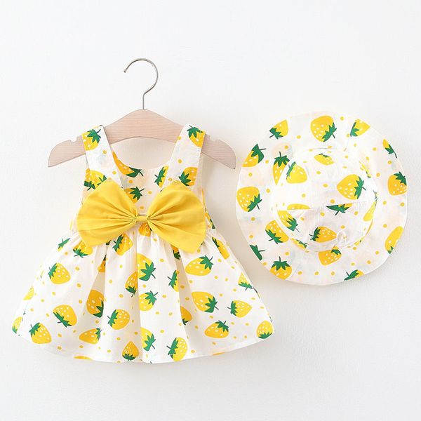 girl dresses 2 piece baby girl sleeveless dress born infants princess summer beach bow clothing set children sunhat 1 3 year 1750 b3, Red;yellow
girl dresses 2 piece baby girl sleeveless dress born infants princess summer beach bow clothing set children sunhat 1 3 year 1750 b3, Red;yellow