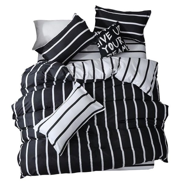 bedding sets multi-size bedspread four-piece set mix color black and white for bedroom soft bedspreads promotion
bedding sets multi-size bedspread four-piece set mix color black and white for bedroom soft bedspreads promotion