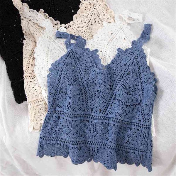summer sweet short style lace vest crop women hollow out fashion camis vacation beach knitted loosewomens tank 210407, White
summer sweet short style lace vest crop women hollow out fashion camis vacation beach knitted loosewomens tank 210407, White