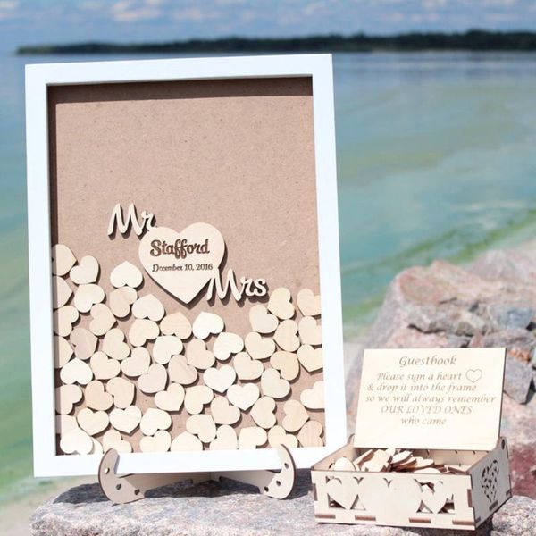 custom wooden wedding classic white guest book, elegant drop box with hearts,mr&mrs book alternative, books other event & party supplies
custom wooden wedding classic white guest book, elegant drop box with hearts,mr&mrs book alternative, books other event & party supplies