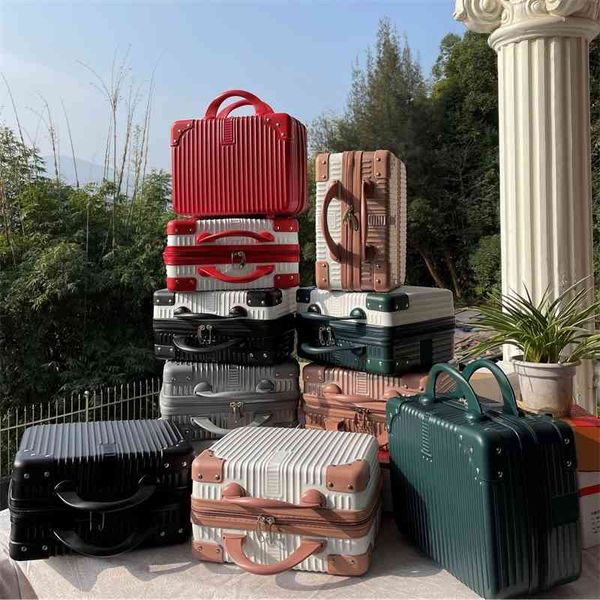 mini 14 inch light storage bag korean wedding travel portable make up men's and women's cute small suitcase
mini 14 inch light storage bag korean wedding travel portable make up men's and women's cute small suitcase