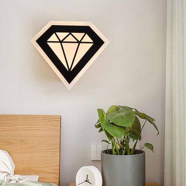 wall lamp modern simple led creative personality living room bedroom corridor headstock diamond nordic decorative
wall lamp modern simple led creative personality living room bedroom corridor headstock diamond nordic decorative