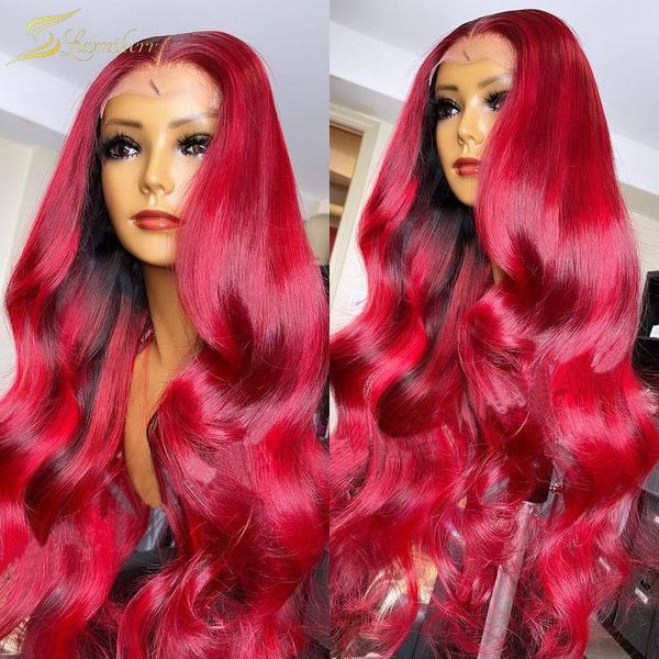 lace wigs hd transparent red colored 13x6 front wig long body wave 99j burgundy real human hair for black women full frontal, Black;brown
lace wigs hd transparent red colored 13x6 front wig long body wave 99j burgundy real human hair for black women full frontal, Black;brown